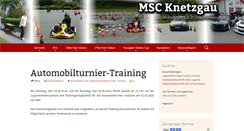 Desktop Screenshot of msc-knetzgau.de