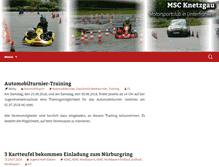 Tablet Screenshot of msc-knetzgau.de